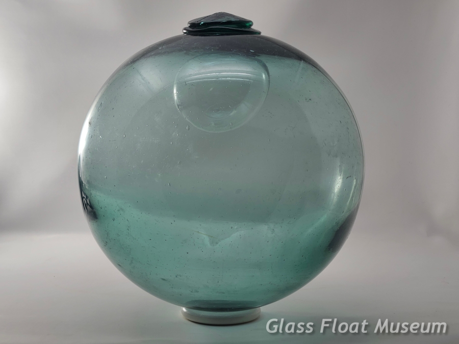 Double Ball Float, 9 1/2 Inch, Huge Inner Ball, 3 1/4 Inch Wide