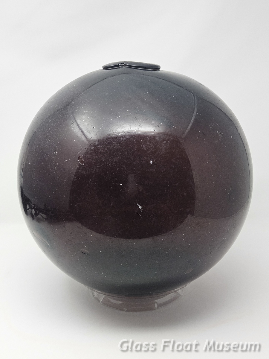 Rare Burgundy Float, 11 Inch