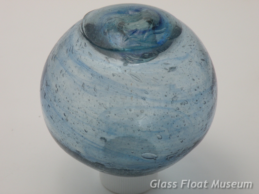 Blue Swirls, WP #81 '2', 3 1/4 Inch