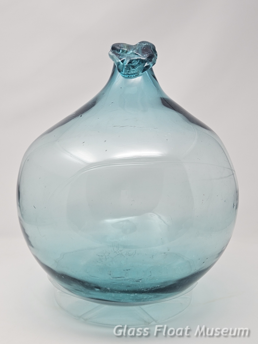 Wine Bottle Pumpkin, 11 1/2" Wide by 13 1/2" Tall