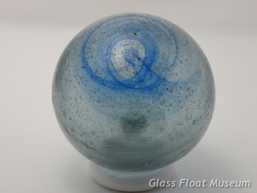 Blue Swirls, WP #83 '4', 4 Inch
